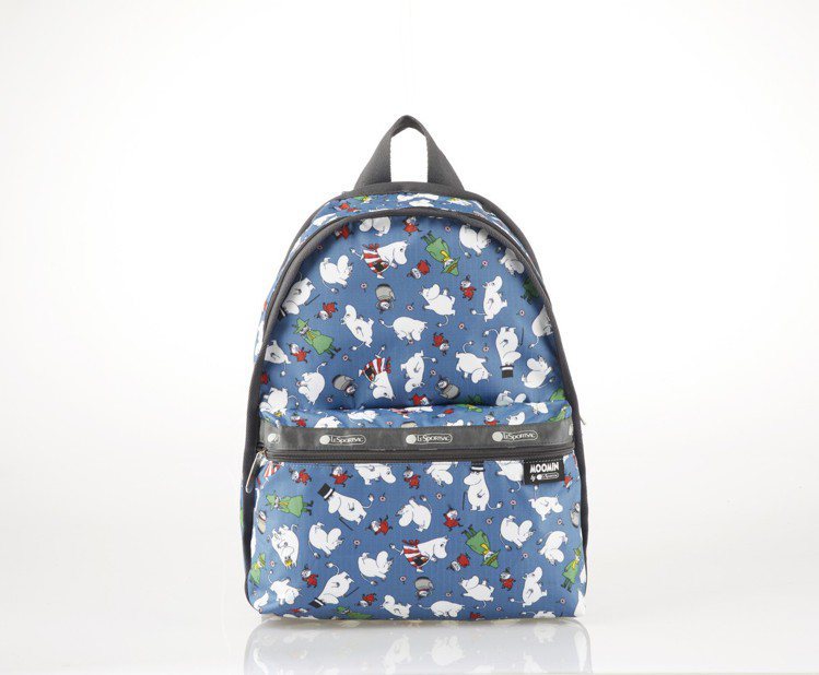 Moomin和好朋友後背包，6,150元。圖／LeSportsac提供