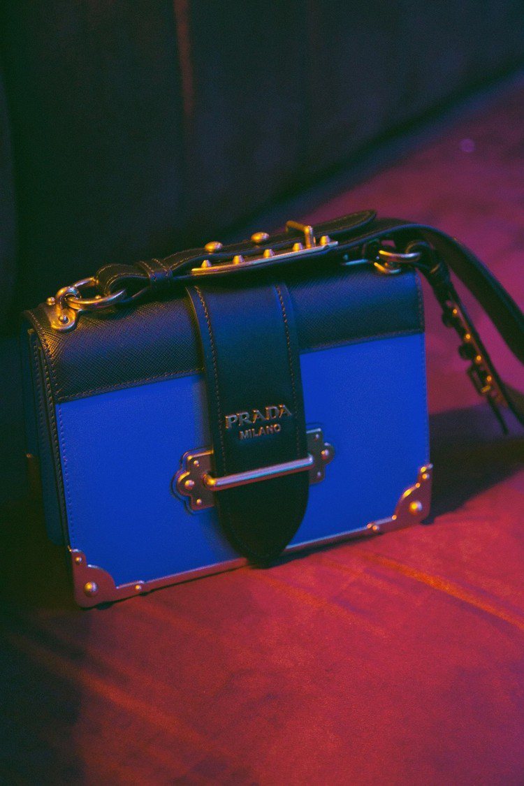 Prada人氣商品Cahier bag。圖／Prada提供