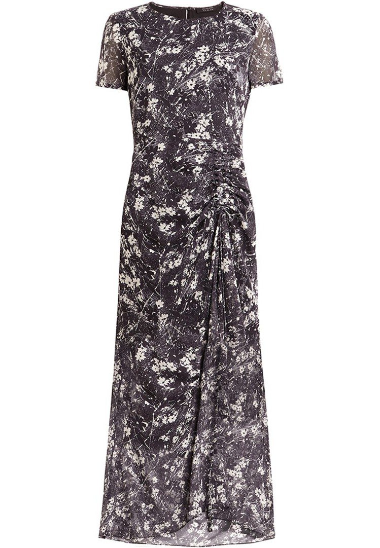 AllSaints Liza印花洋裝，9,700元。圖／AllSaints提供