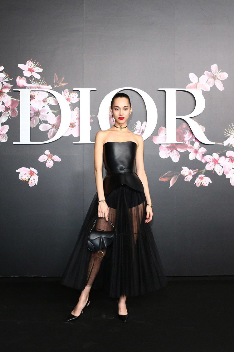 水原希子前去觀賞Dior Men 2019早秋大秀。圖／Dior提供