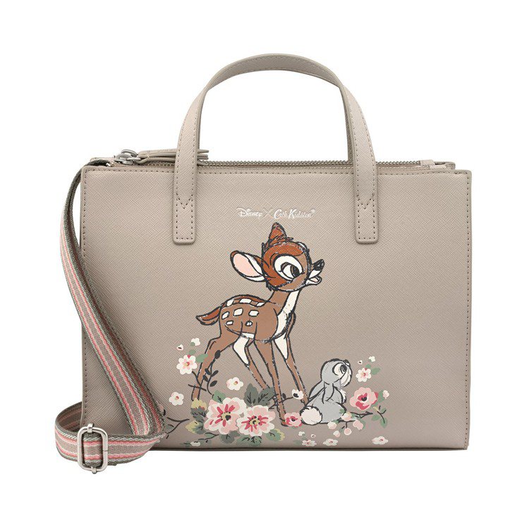 Disney X Cath Kidston小鹿斑比系列Bambi好朋友側背小包，3,280元。圖／Cath Kidston提供