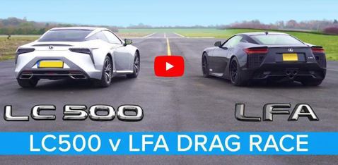 影／勝負不是重點！ Lexus的跑車浪漫旅LFA vs.LC500直線加速大比拼 