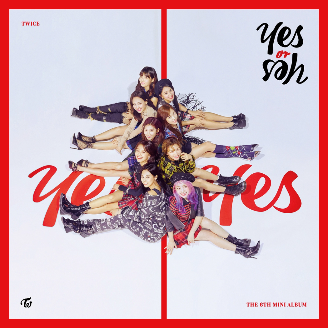《Yes or Yes》專輯封面照。 圖／擷自臉書