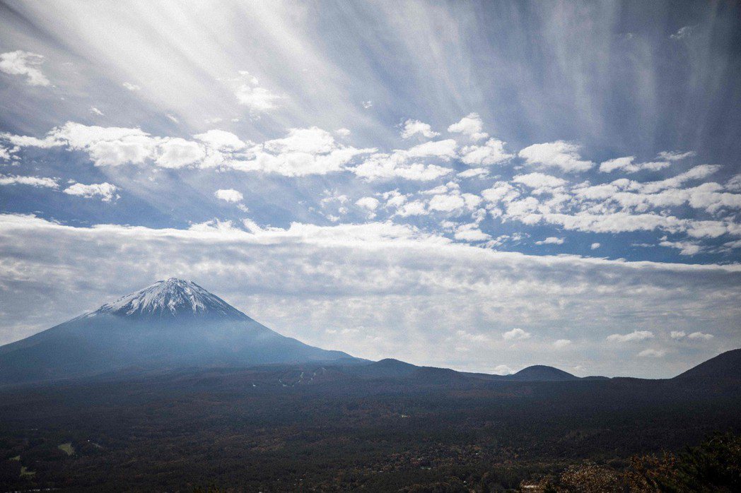 青木原樹海，又為人知為自殺森林，位於富士山的西北側。（法新社）