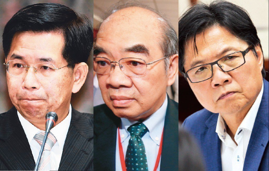管案歷任三任教長潘文忠（左起）、吳茂昆、葉俊榮。圖／聯合報系資料照片