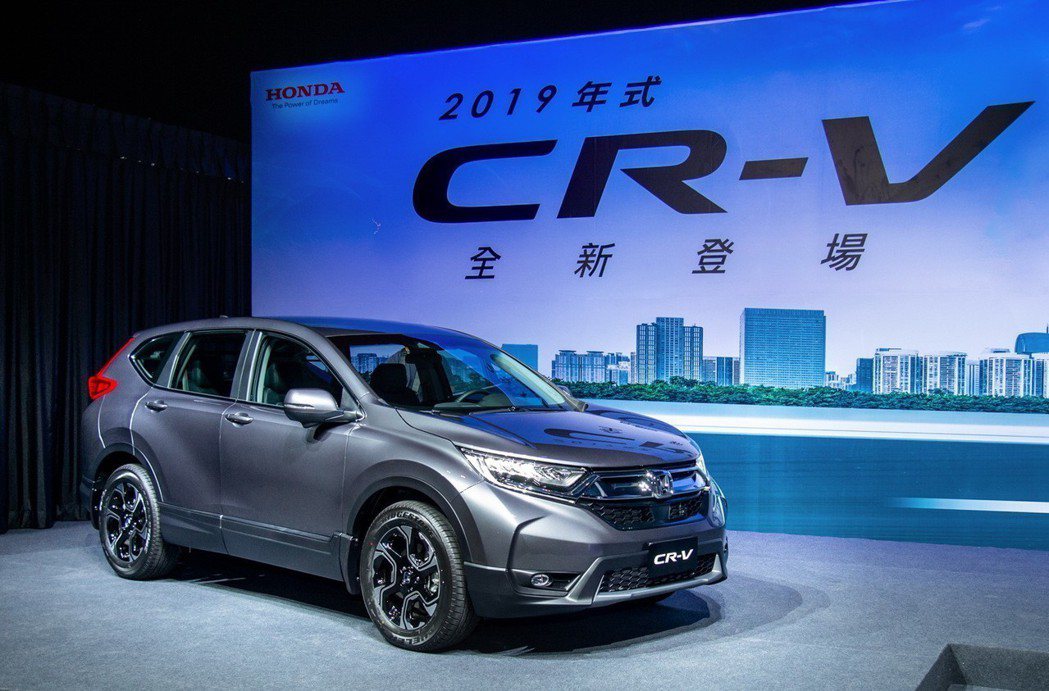 CR-V在7月取得極佳銷售成績。 圖／台灣本田提供