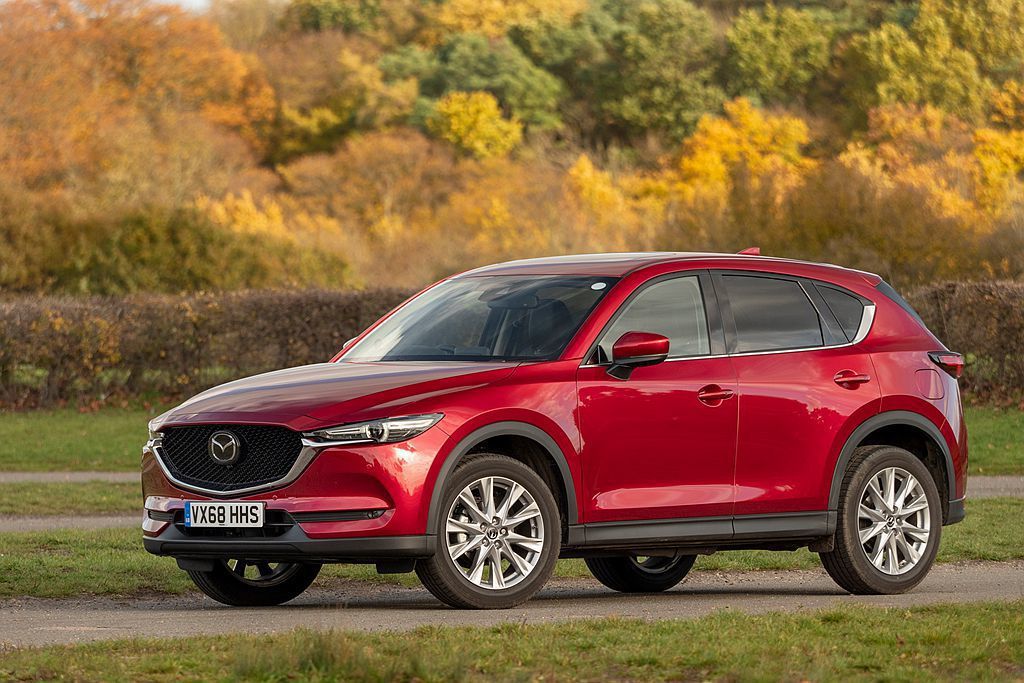英國Mazda汽車針對熱銷的CX-5休旅車進行新年式銷售調整，並新增GT Sport Nav＋頂級車型。 圖／Mazda提供