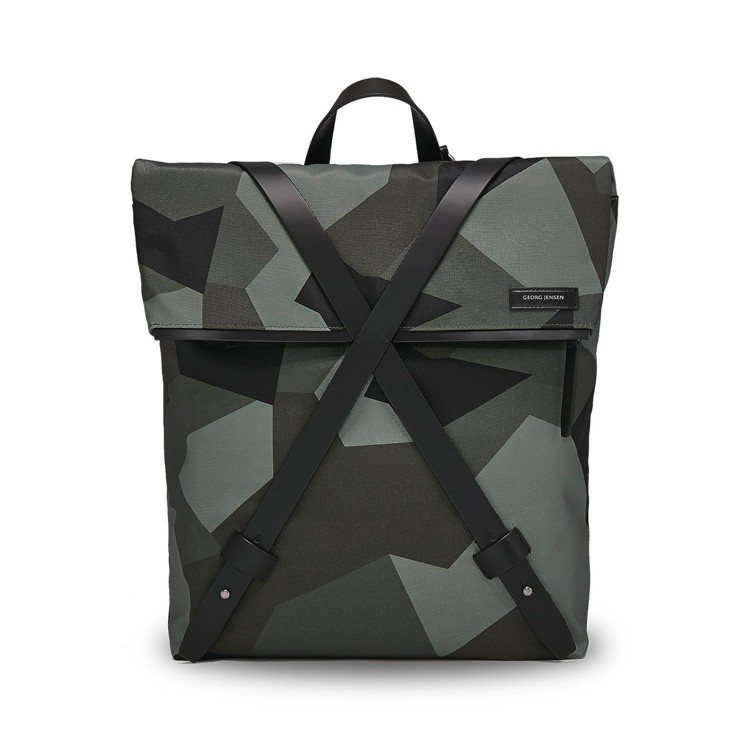 Georg Jensen INFINITY 迷彩色後背包，17,680元。圖／漢尼爾企業有限公司提供