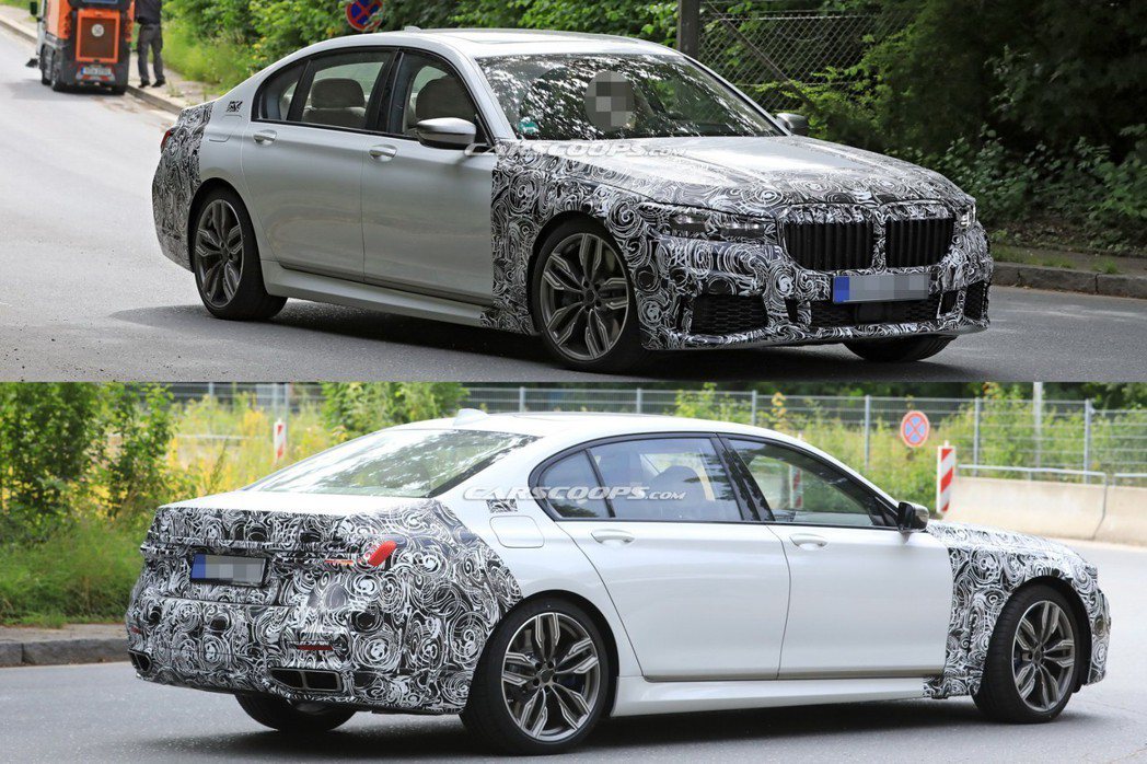 小改款BMW 7-Series有望在今年三月的日內瓦車展上發表。 摘自Carsc...