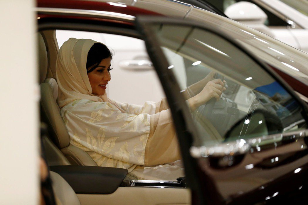 沙烏地阿拉伯的女性直到去年才可以合法開車。（路透）