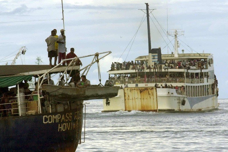 示意圖。攝於2000年6月，所羅門群島首都荷尼阿拉。 圖／美聯社