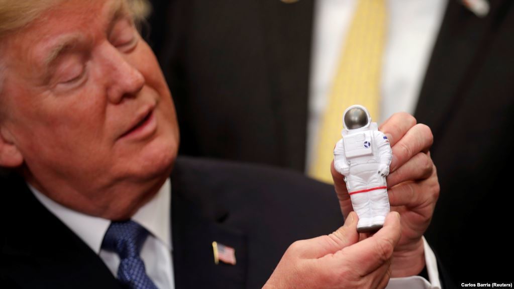 美國總統川普在去年底下令成立「太空司令部」，為2020年成立「太空軍」鋪路。 （...