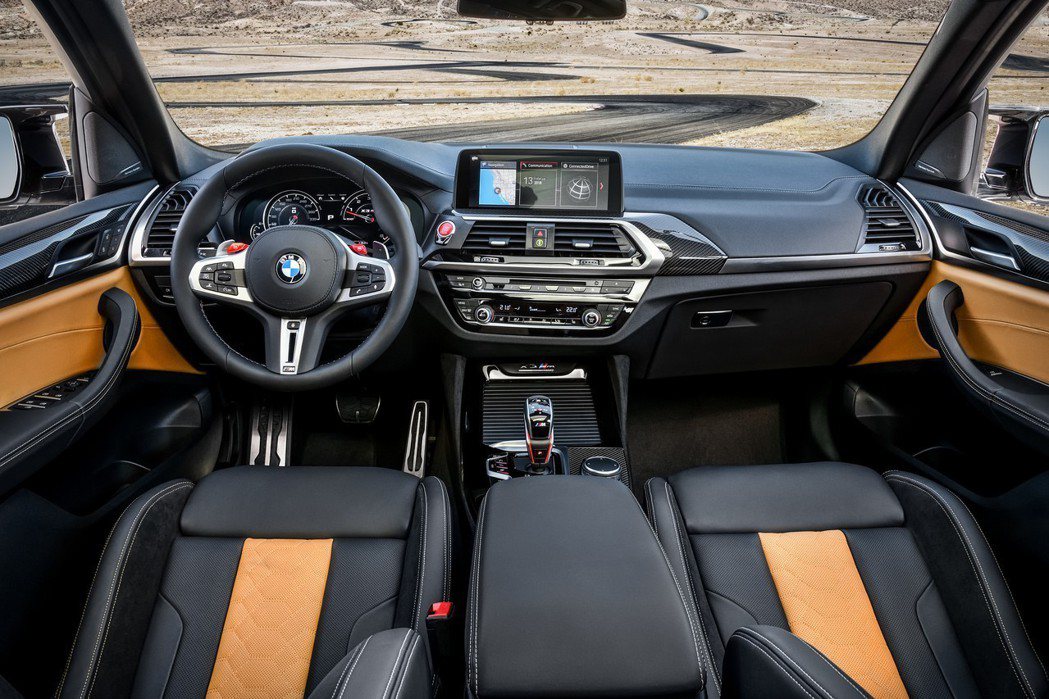 全新BMW X3 M Competition內裝。 摘自BMW