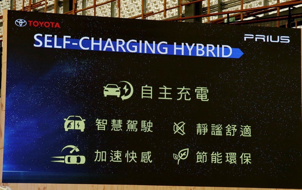 Toyota Prius Self-Charging Hybrid。 記者陳威任...