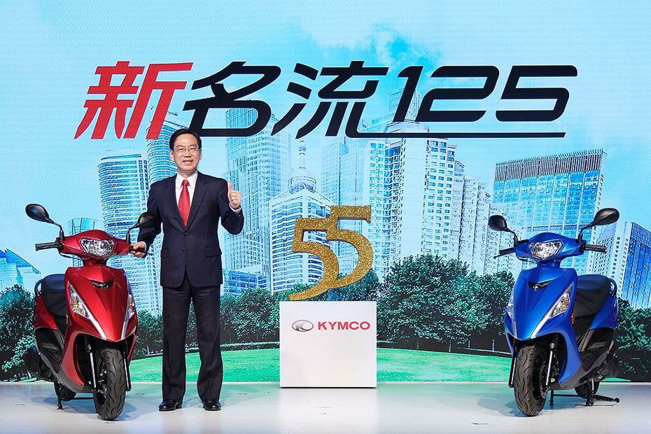 光陽Famous新名流125推出後市場熱賣，並在農曆春節過後出現缺車潮。 圖／Kymco提供