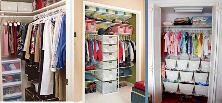 多層抽屜櫃及收納箱可以收納更多衣物；適當的使用它們，並且放置於衣櫥裡，就不會占用...