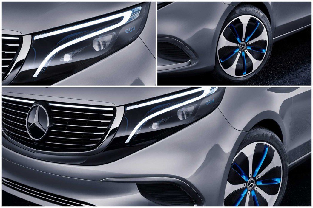 Mercedes-Benz Concept EQV。 摘自Mercedes-Be...