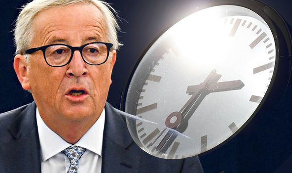 歐盟即將停止實施日光節約時間。圖為歐盟執委會主席容克。（歐新社）