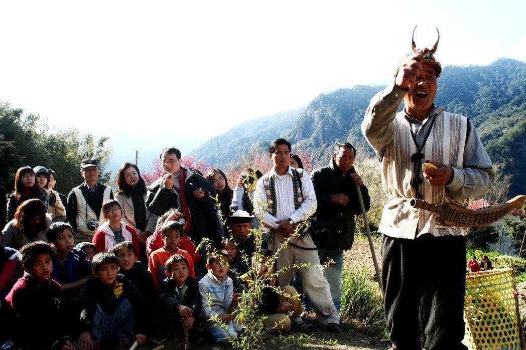 新竹縣尖石鄉司馬庫斯部落的小米播種祭示意圖。圖／報系資料照