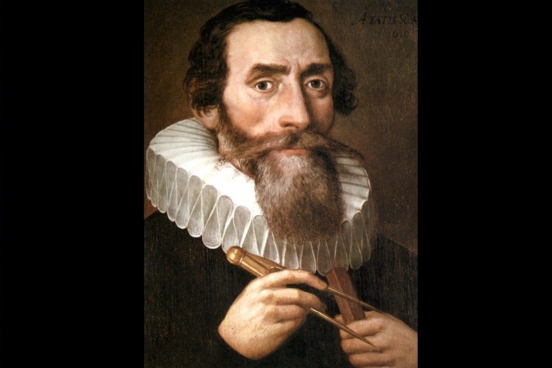 克卜勒（Johannes Kepler, 1571-1630）認為天體運行是神的安排。 圖／維基共享
