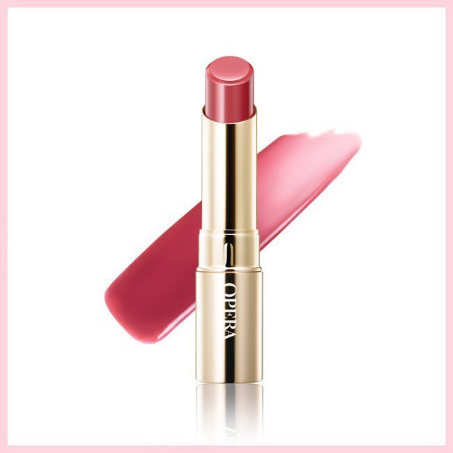 OPERA Lip Tint渲漾水色唇膏春季限定色「＃10 PLUM PINK紅梅」。圖／OPERA提供