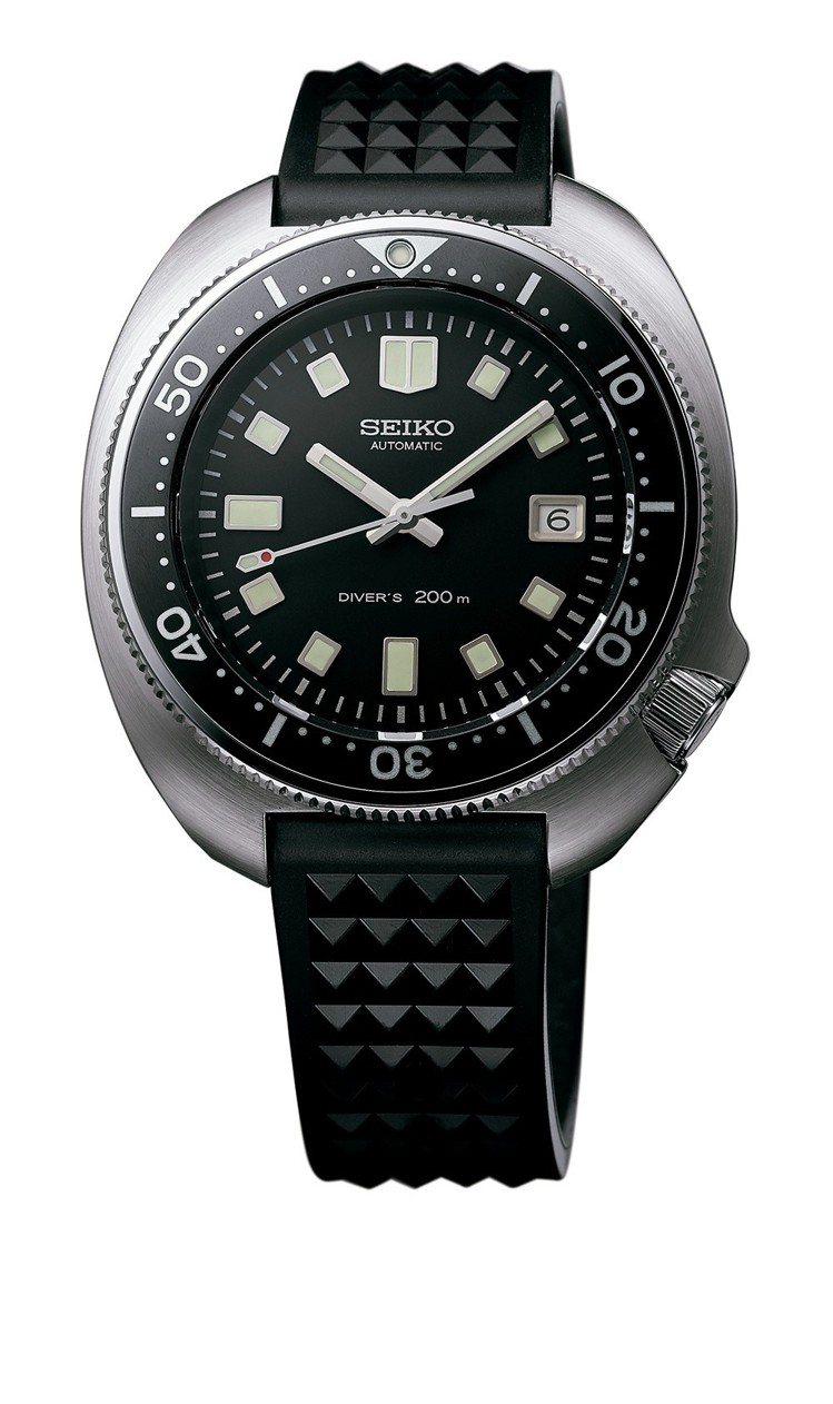SEIKO Prospex系列1970復刻潛水表，不鏽鋼表殼，全球限量2,500只，約15萬2,000元。圖／SEIKO提供