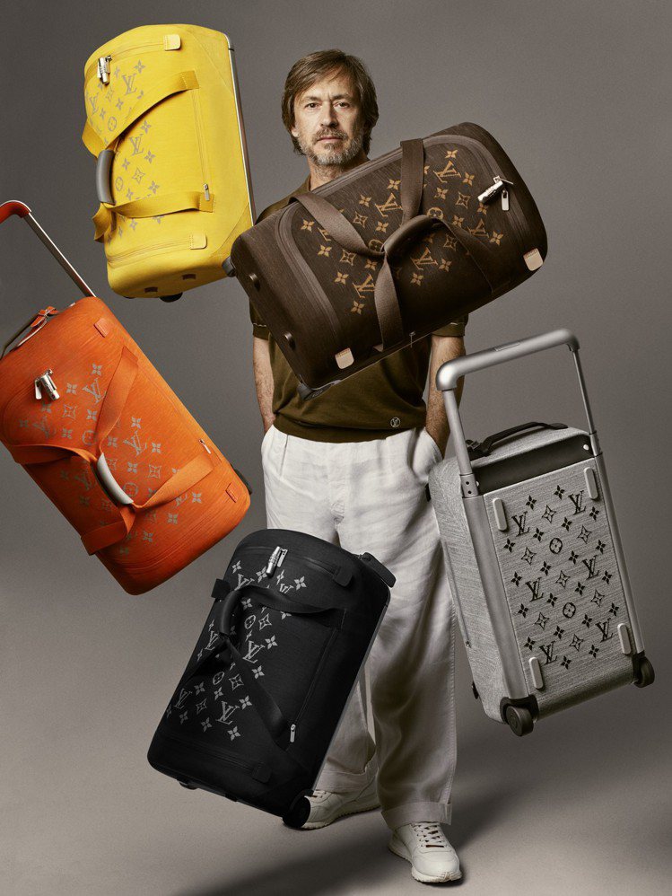設計師Marc Newson設計的Horizon Soft系列行李箱以輕盈實用為訴求。圖／LV提供