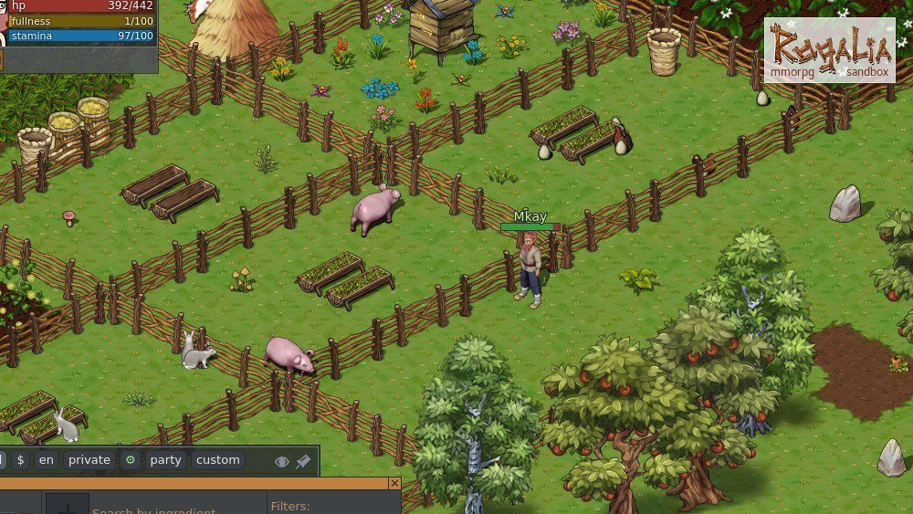 耕地、飼育家畜也是遊戲不可或缺的一環。