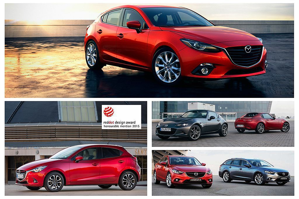 Mazda汽車可說是德國紅點設計大獎的常客，舊款Mazda3、MX-5、Mazd...