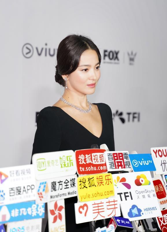 宋慧喬宣佈自己正式加盟澤東電影。圖／澤東提供