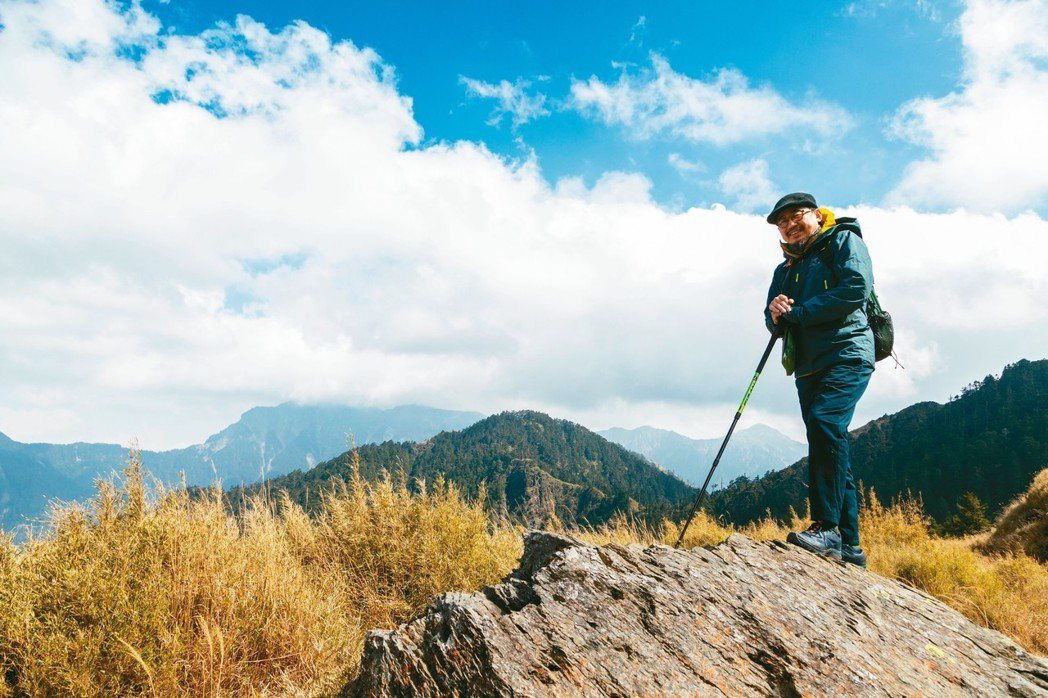人過中年的詹偉雄愈來愈喜歡往山裡走。 王騰毅／攝影
