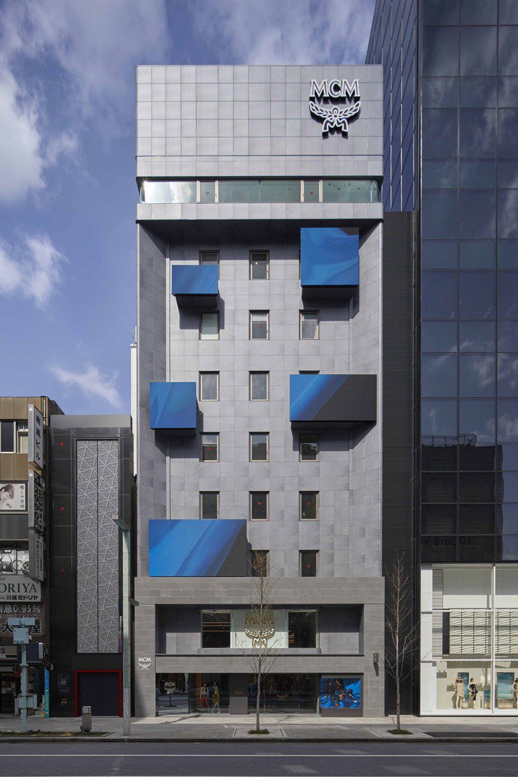 MCM於日本東京開設Ginza HAUS 1全球最大旗艦店。圖／MCM提供