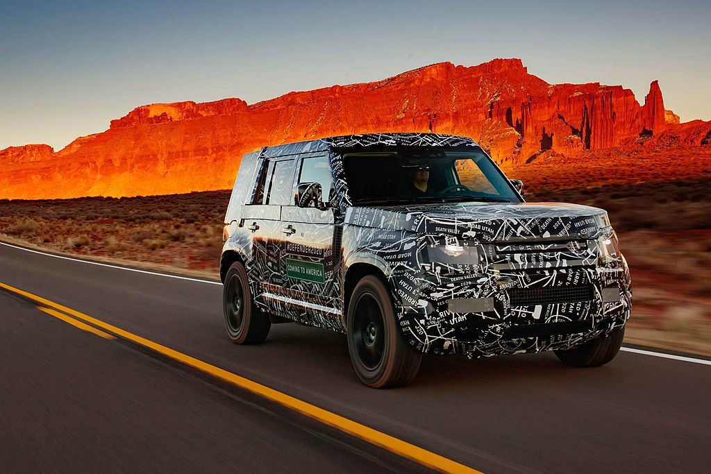 全新世代Land Rover Defender將於年底發表，近日原廠也特別公開超嚴苛的測試過程。 圖／Land Rover提供