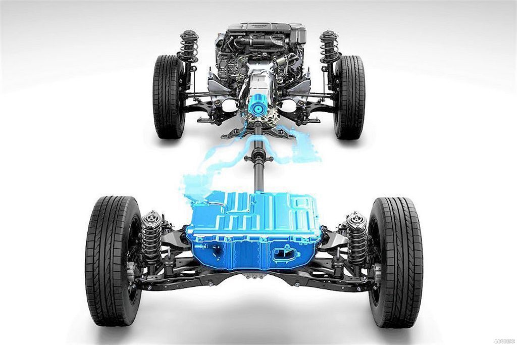 Subaru e-BOXER Hybrid系統可完美契合品牌特有的水平對臥引擎及...