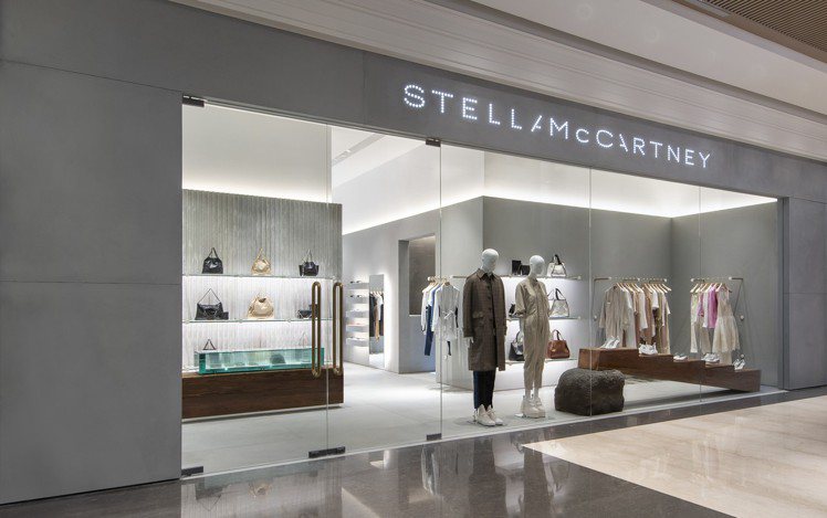 英國時尚品牌Stella McCartney終於在台灣開設第一家直營店，店址選在微風南山一樓。圖／Stella McCartney提供