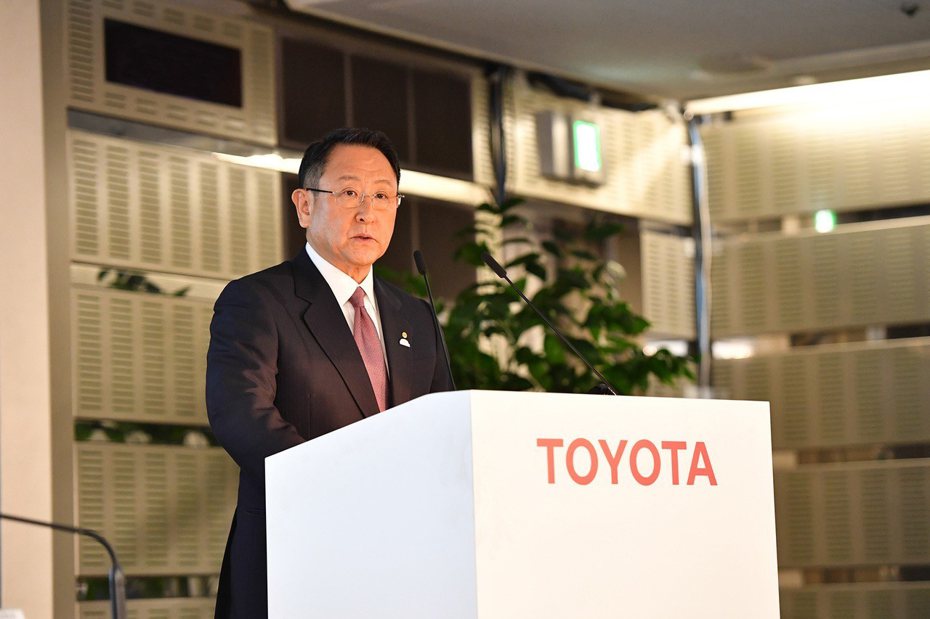 Toyota社長豐田章男大力抨擊「禁售燃油車」政策。 摘自Toyota
