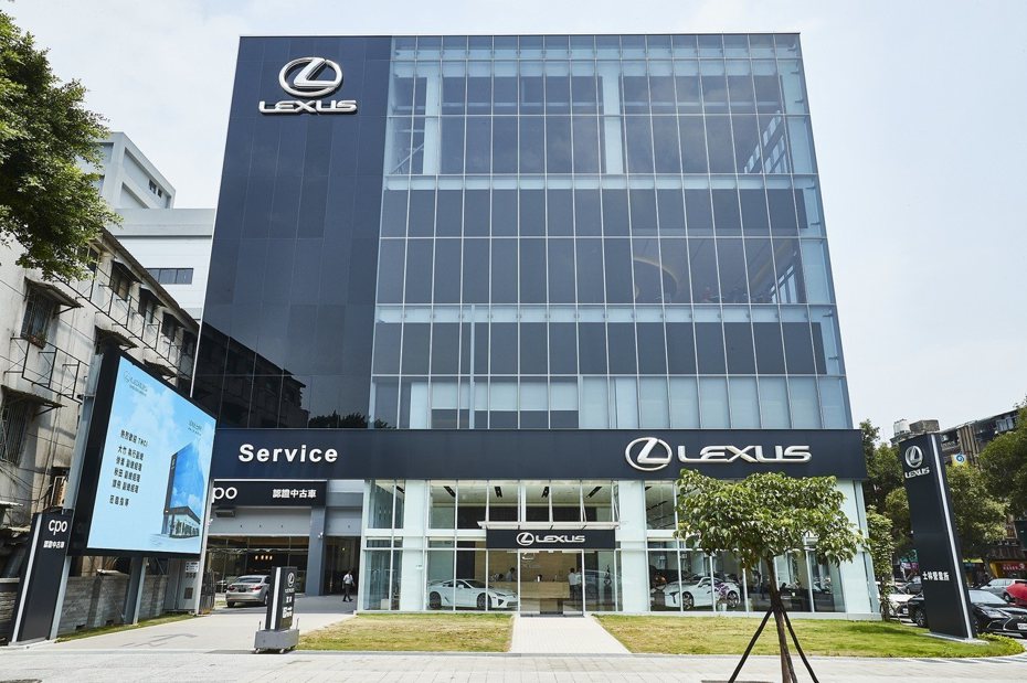 全新多功能展示暨服務中心－LEXUS士林據點。 圖／和泰汽車提供