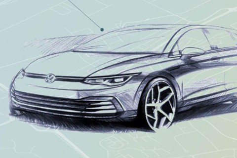 全新第八代Volkswagen Golf內裝曝光！　實車將於十月發表