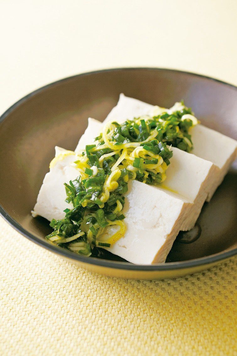 涼拌豆腐 圖／摘自山岳出版《減鹽料理可以這麼好吃》
