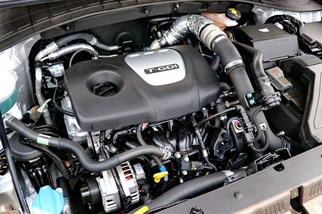 Hyundai Tucson搭載的1.6升渦輪引擎，26.8kgm扭力於1500...
