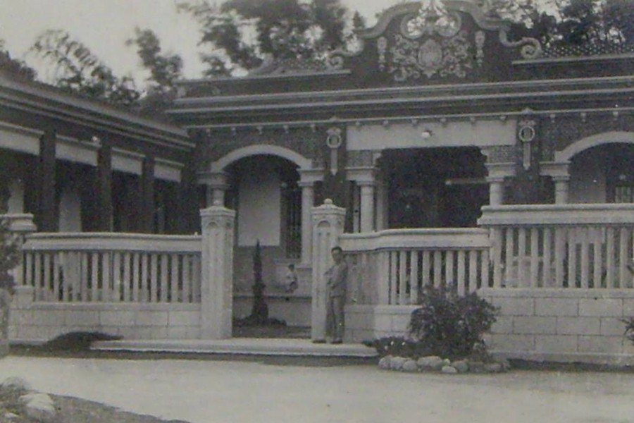 1930年代初期的宅邸擁有美麗的牌樓立面。 圖／王銘釧提供