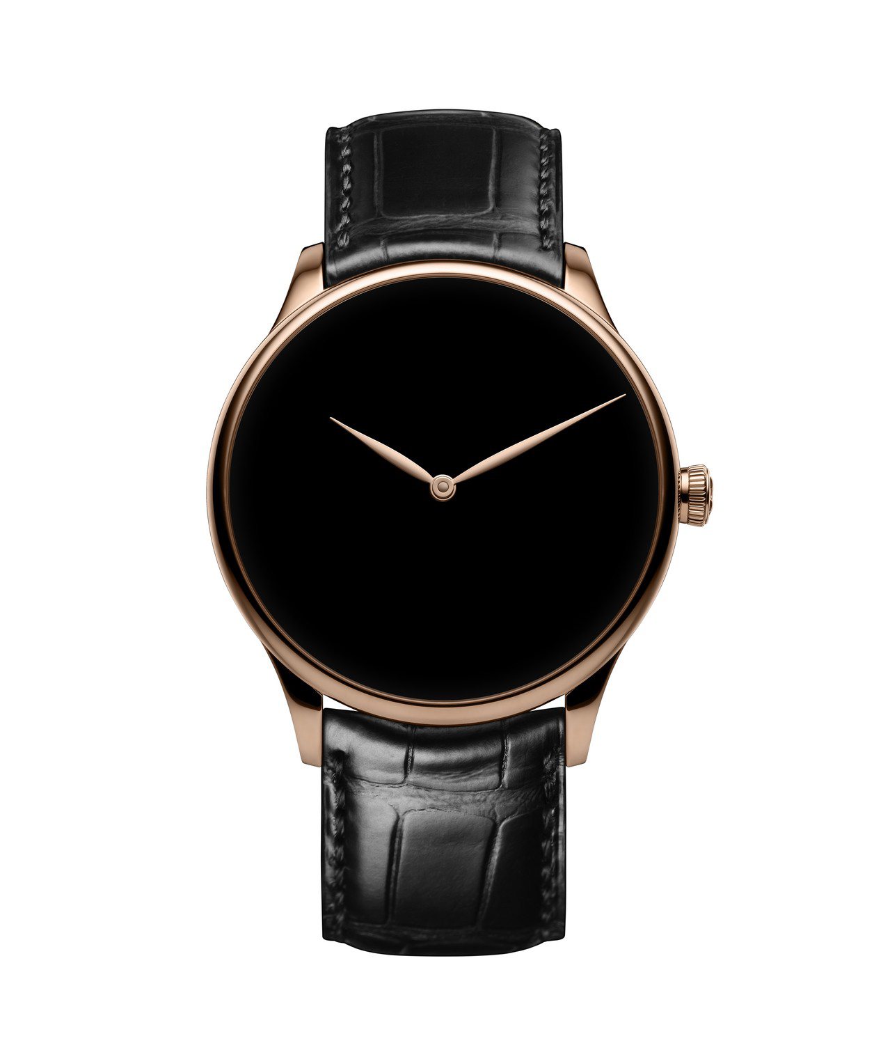 亨利慕時採用地表最黑物質，打造冒險者Vantablack®概念腕表，18K紅金表...