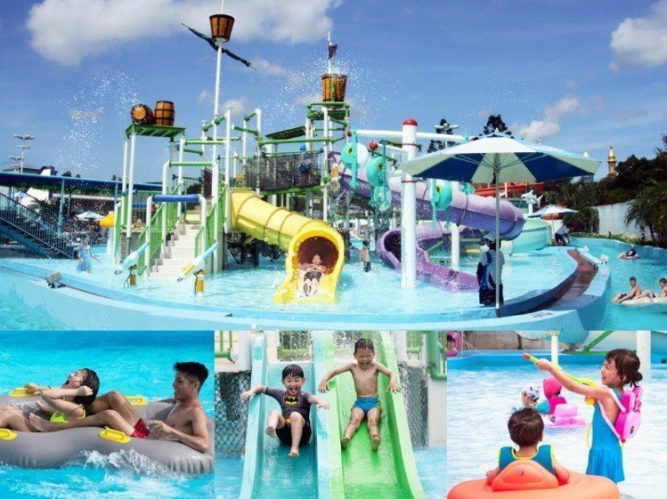 六福水樂園將於6月15日開放，讓大人小孩玩翻天。圖／六福旅遊集團