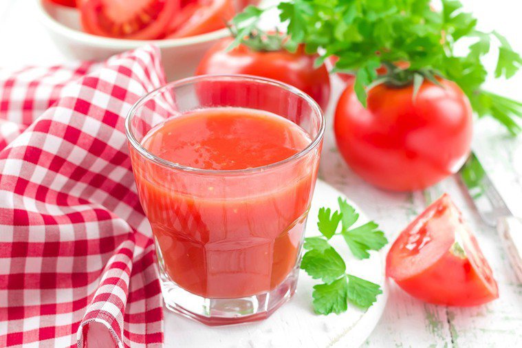 番茄汁有助解酒。 圖片／ingimage