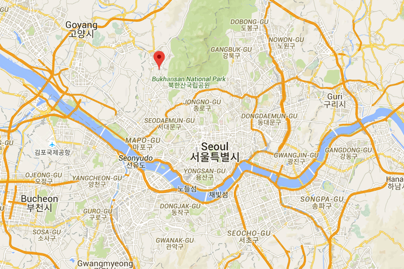 香林社區位在首爾市西北邊的恩平區，距首爾市中心通勤時間約一小時。 圖／OURs都市改革組織提供