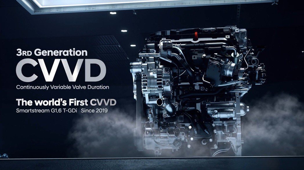 Hyundai首創的CVVD技術，將用於預計在近期就會發表的全新Sonata Turbo。 截自Hyundai影片