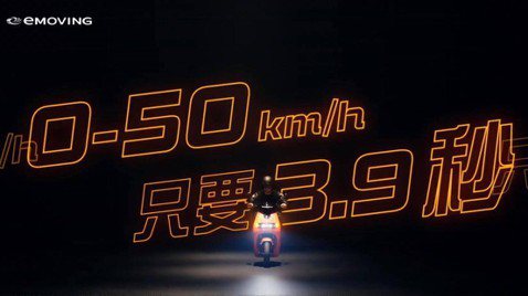 <u>emoving</u>電動普重iE125預告影片上線 0-50km/h加速3.9秒