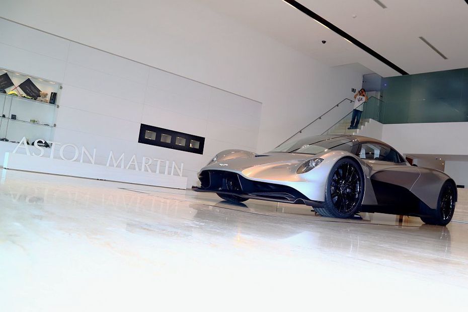 才在今年日內瓦車展亮相的Aston Martin Valhalla，不僅迅速抵台亮相更確認只打造500台限額數量。 記者張振群／攝影