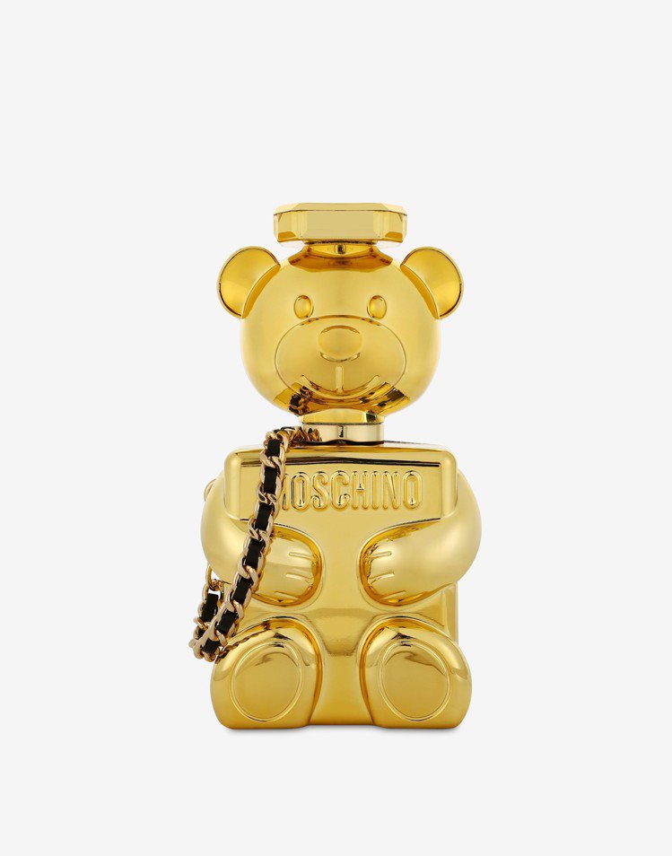 熊熊香水瓶包41,800元。圖／Moschino提供
