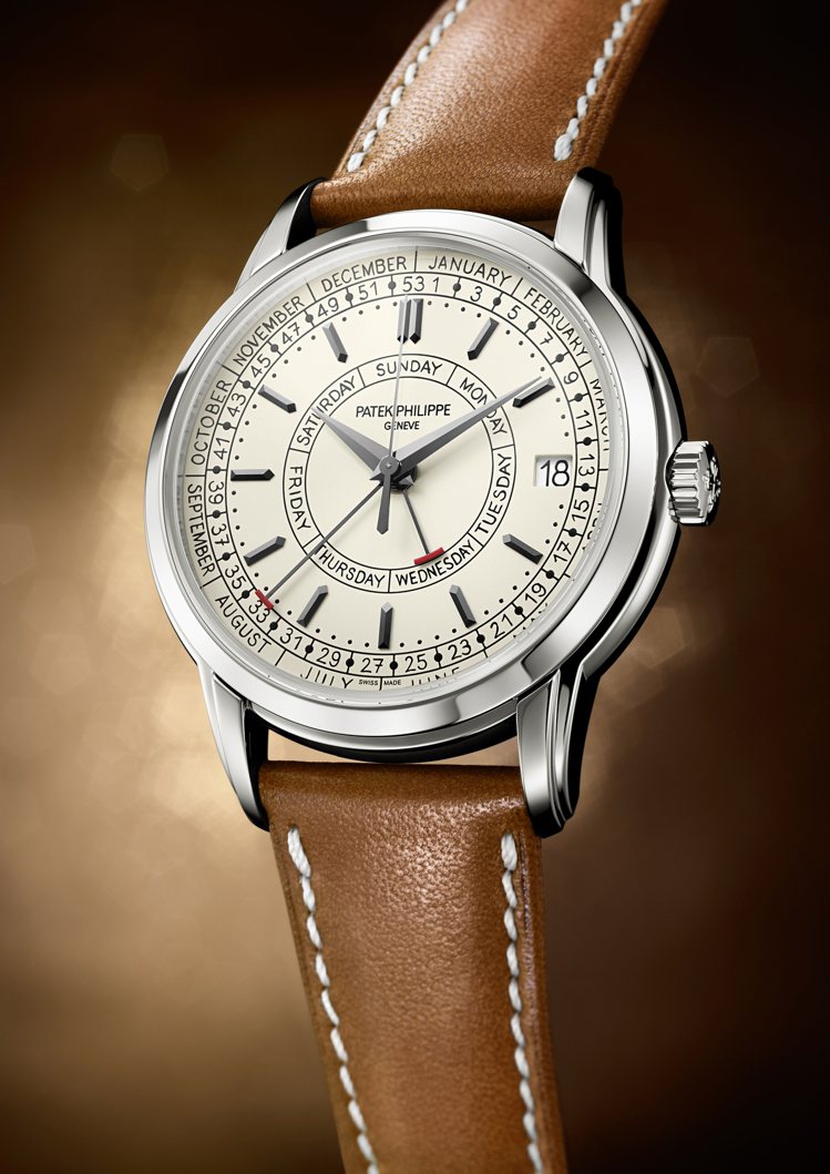 百達翡麗編號5212A-001週曆不鏽鋼腕表，101萬8,000元。圖／百達翡麗提供